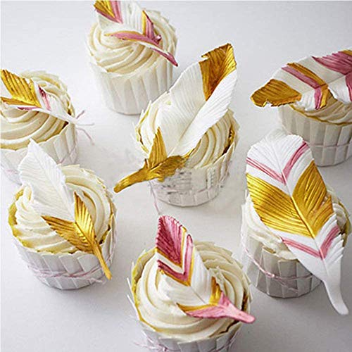 3 Pack Stampo in Silicone con Piume, Stampo di