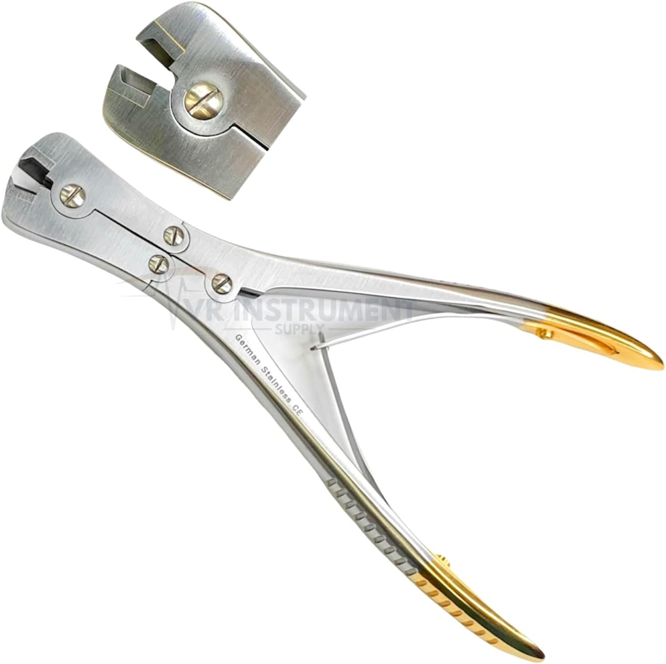 T/C Germany Tip Front & Side, Pin & Wire Cutter Surgical Orthopedic Tools Pliers 7"