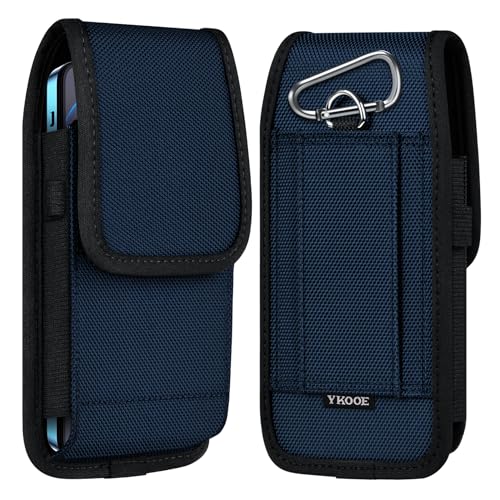 Image of ykooe Cell Phone Belt Holder Holster Case for iPhone 17 16 15 14 13 12