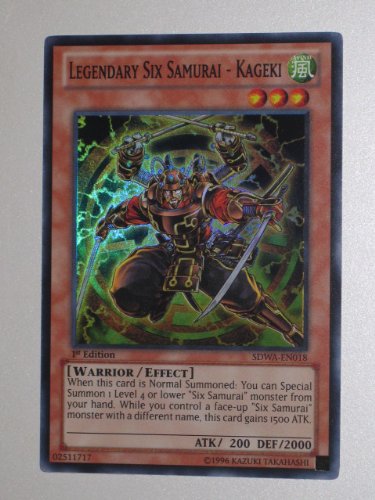 Amazon.co.jp: 遊戯王/英語版 真六武衆－カゲキ/Legendary Six Samurai