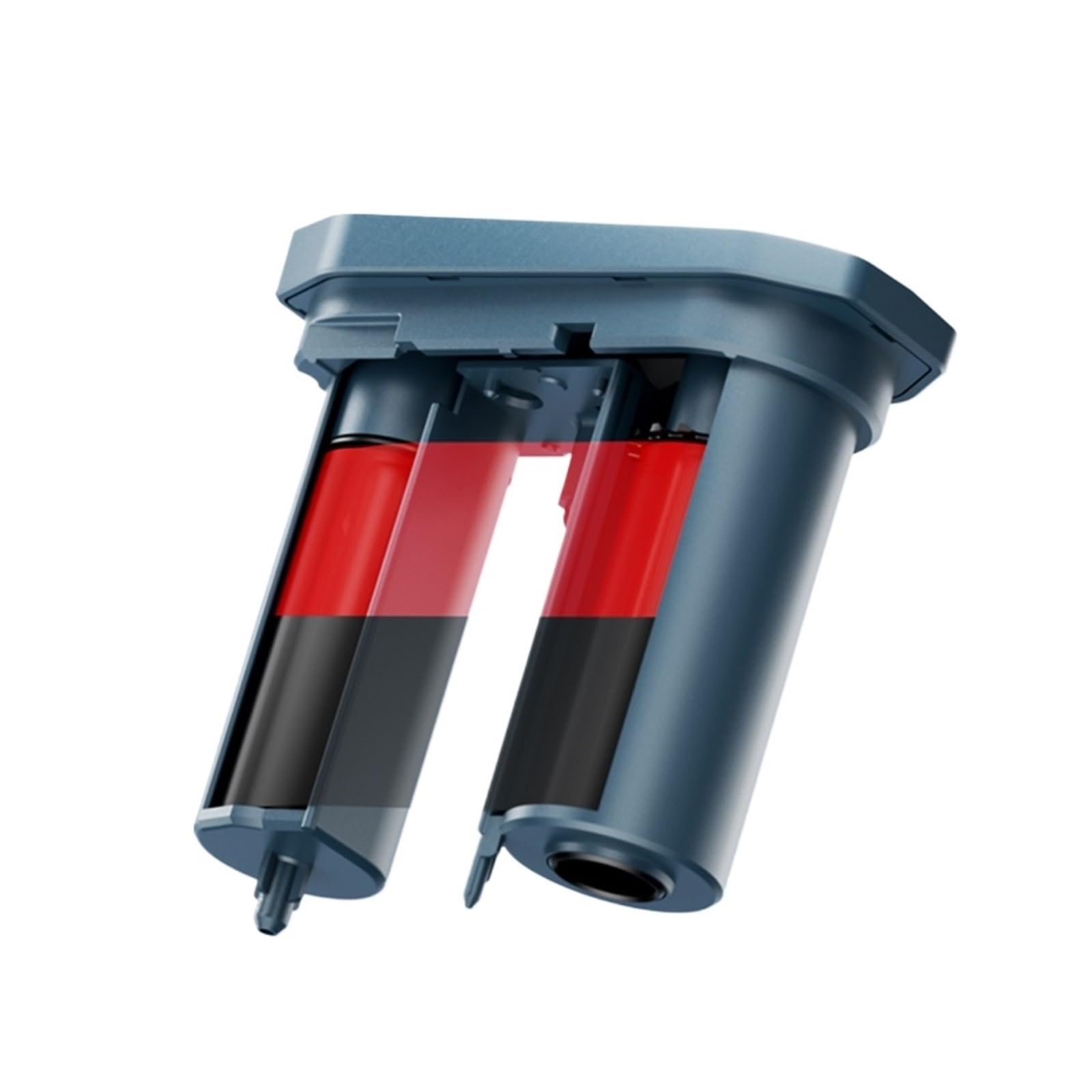 Nastro a trasferimento termico compatibile for Niimbot M2 Nero Bianco Rosso