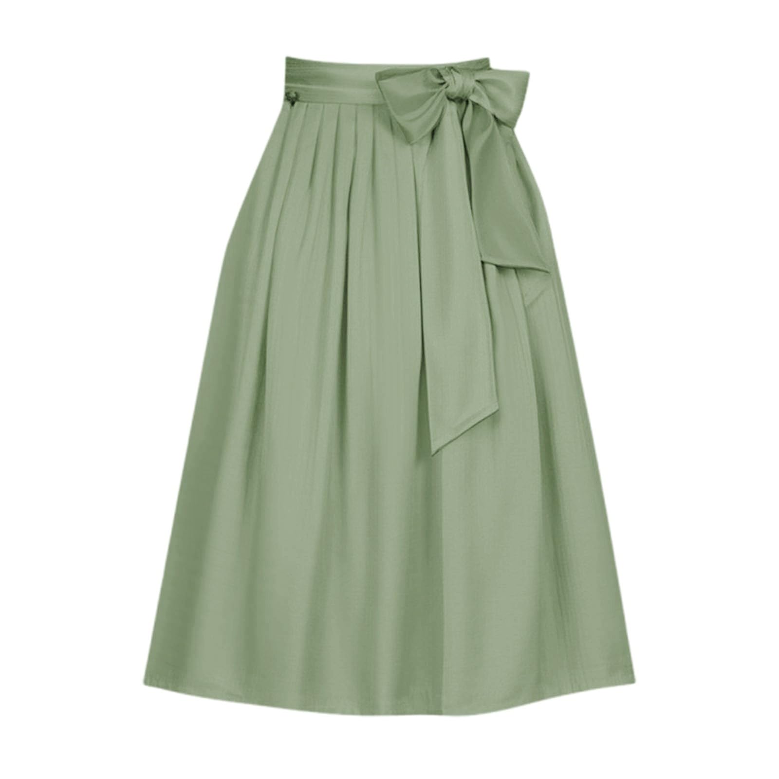 Costume Skirt Women's Dirndl Apron Knee-Length Dirndl Skirt