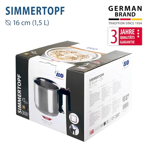 Foto von M+K by ELO 99414 Simmertopf, 16 cm, Edelstahl