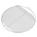 SHINESTAR Hinged Grill Grate, Fits for Weber 22" Charcoal Grills, 21.5" BBQ Cooking Grate Compatible with Original Kettle, Master Touch, Performer, and Jumbo Joe Premium