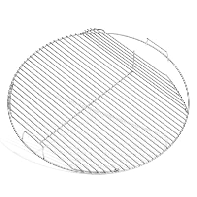 SHINESTAR Hinged Grill Grate, Fits for Weber 22" Charcoal Grills, 21.5" BBQ Cooking Grate Compatible with Original Kettle, Master Touch, Performer, and Jumbo Joe Premium