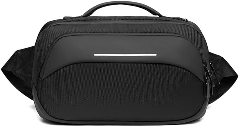 Men's waist pack camoufla waterproof crossbody bag Lar capacity business men's chest