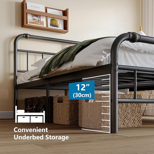Ziyoo QUEEN BED FRAME Metal Queen Size Bed Frame thumb #3