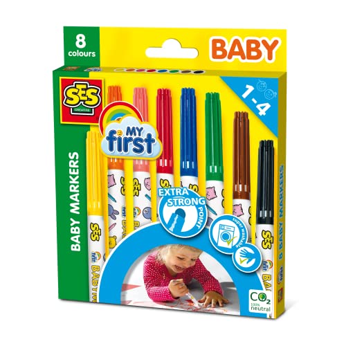 SES Creative Baby Markers, Set of 8
