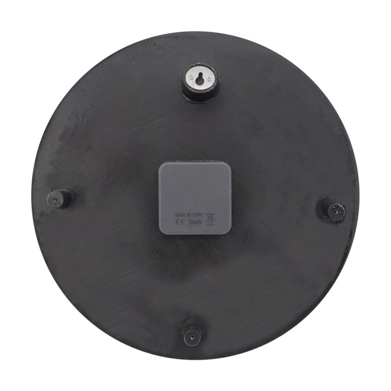 Relojes de Exterior para Patio,Reloj Resistente al Agua con números Romanos - Relojes Redondos silenciosos, Reloj Decorativo fácil de Leer para Patio de Cocina, baño, terraza, Porche, Piscina