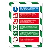 TARIFOLD 194975 Präsentationsrahmen Magneto Safety, A4, grün/weiß