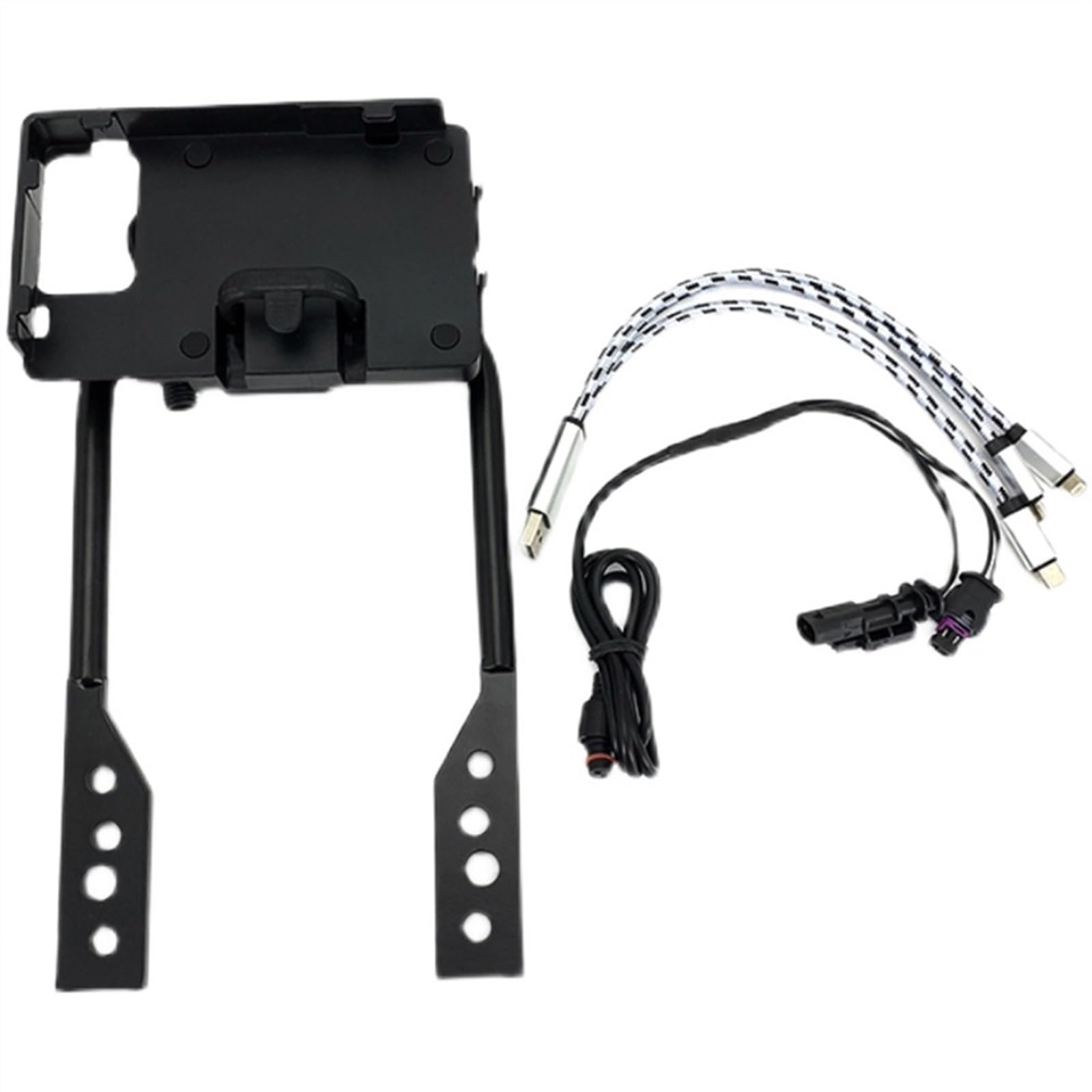 Support de navigation moto rigide avec plaque de fixation pour bulle BMW F900XR - 4