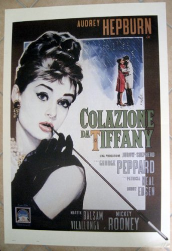 Iloveprint Colazione da Tiffany - Maxi Poster Cinema Originale - 61x91cm