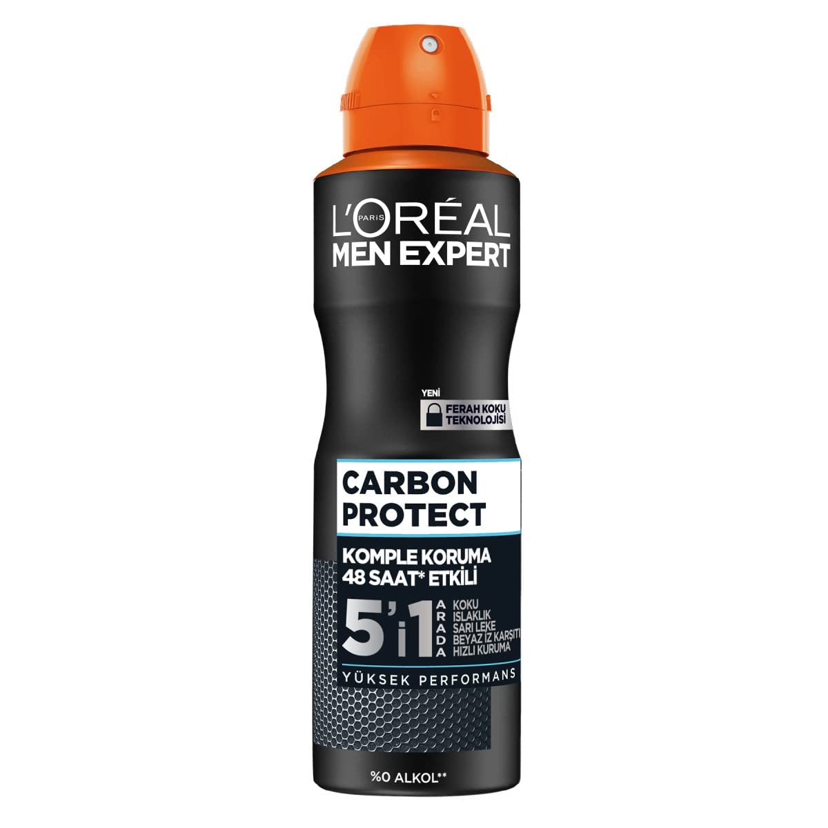 L'Oreal Paris Men Expert Carbon Protect Anti Perspirant Sprey Deodorant 150 ml