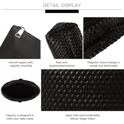 Image of Handbag and Purse for Women,Handmade Vegan Leather Summer Beach Travel Shoulder Bag | Travel-friendlyTote