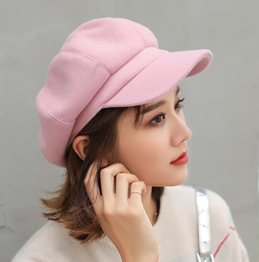 Newsboy Hats for Women, Women Newsboy Hat Trucker Hat Beret Newsboy Caps Retro Fashion Winter Hats for Women 2025 - Image 4