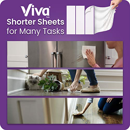 Image of Viva Signature Cloth Choose-A-Sheet Paper Towels, Soft & Strong Kitchen Paper Towels, White, 6 Count
