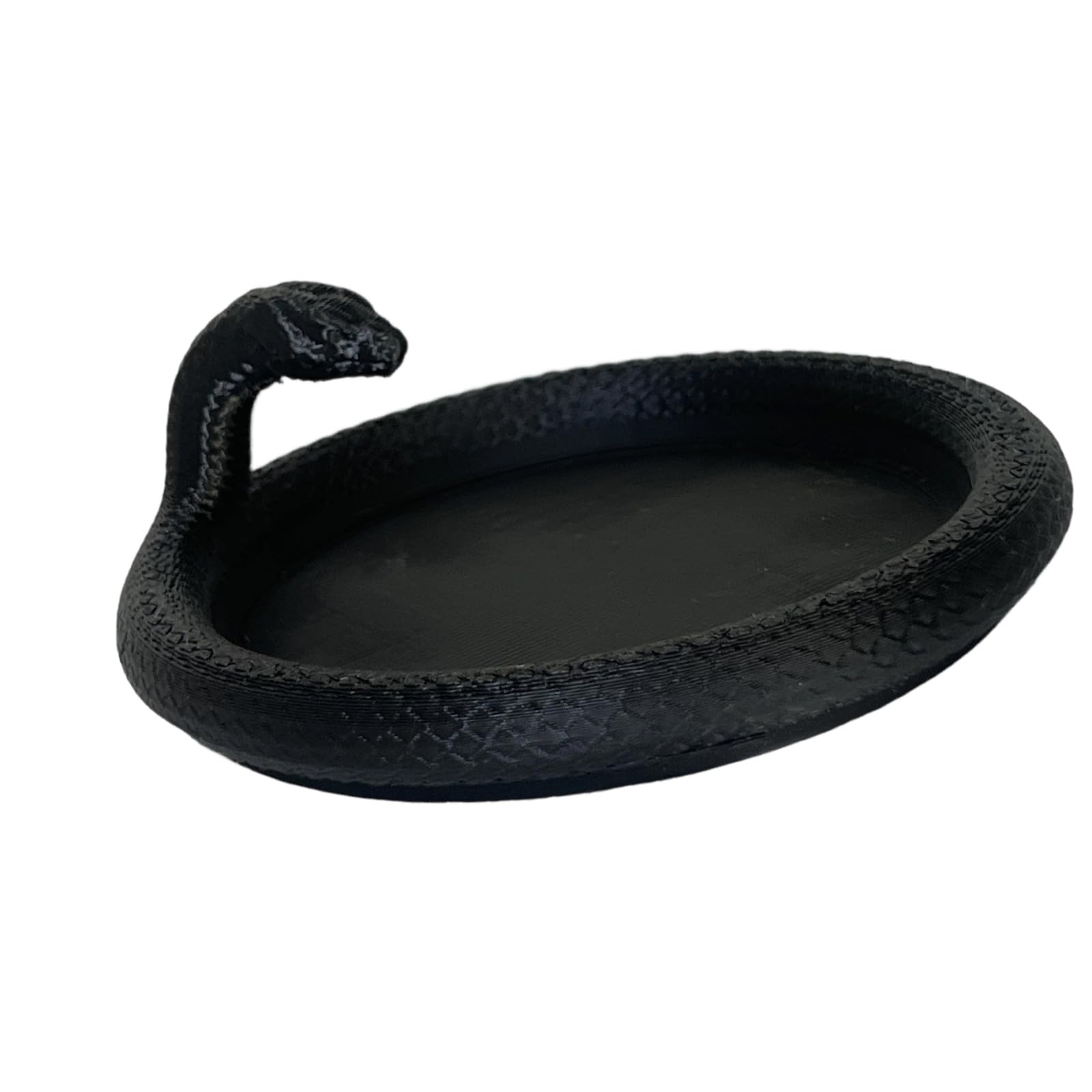 Delicate Gothic Snake Shape Ornamental Tray Decorative Plate Suitable for Showcasing Accessories and Keepsakes Unique Snake Design Planner