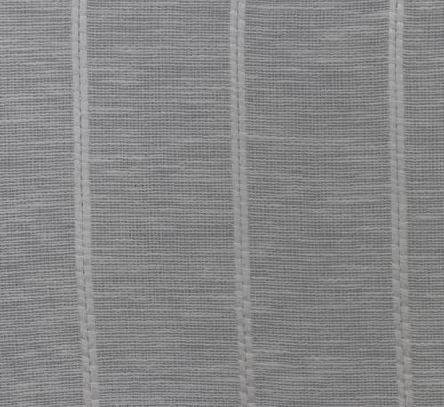 Image of Exporthub Sheer Linen Cotton Curtains for Window 6 Feet Set of 2, White - Light Filtering Breathable Fabric Drapes for Living Room & Bedroom (EHSPR052 64)