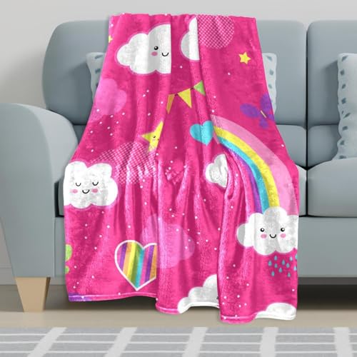 Couverture polaire microfibre plaid chaud lit enfant jeté de canapé