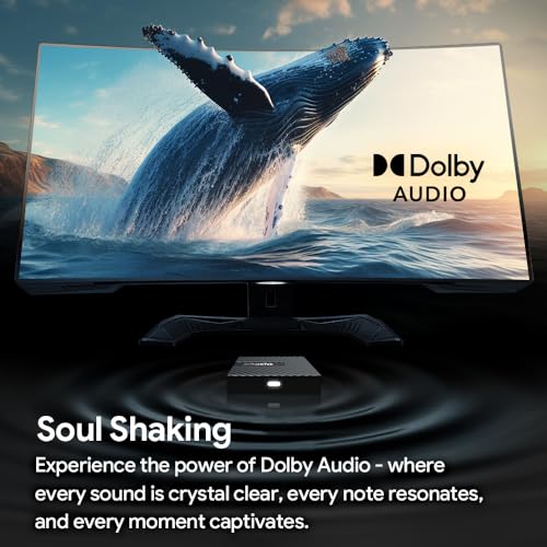 Image of RockTek GB1 (TVDongle) Google TV 4K UHD Streaming Dongle, HDR Dolby Vision Atmos, Voice Remote, Netflix, Prime Video, Disney+, Max, Hulu, Apple TV+, Live | Voice remote, Netflix, Prime Video, Disney+, Max, Hulu, Apple TV+, live TV, Chromecast built in
