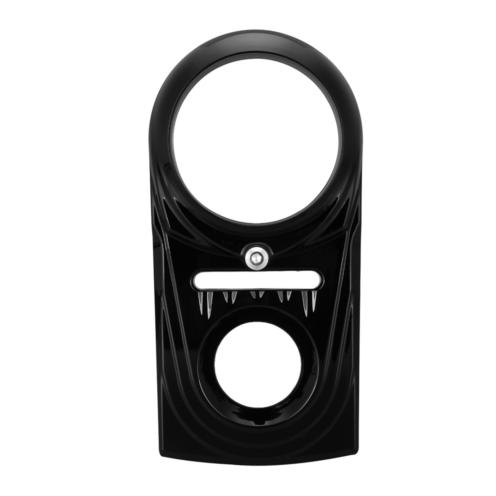 Habillage de réservoir moto noir pour soigner le look de votre Softail en road-trip
