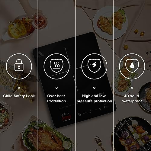 Portable Aobosi 2000W Single Induction Cooker with Timer - Image 6