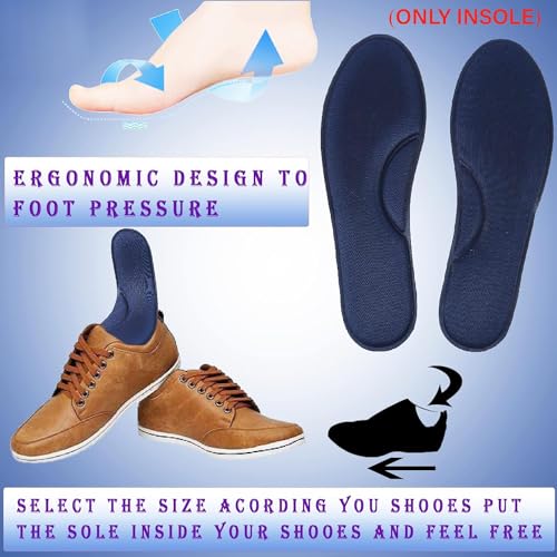 Image of BigPlayer Revitalize Your Every Step: Comfort Relaxable Memory Foam Insoles - Elevate All Shoes to Cloud-Like Comfort (Free Size)