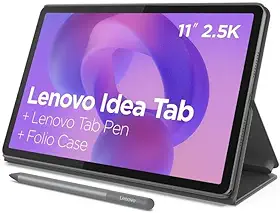 Tablet Lenovo Idea Tab Octa Core 8GB RAM 256GB Com Capa e Caneta Luna Grey - ZAFR0959BR