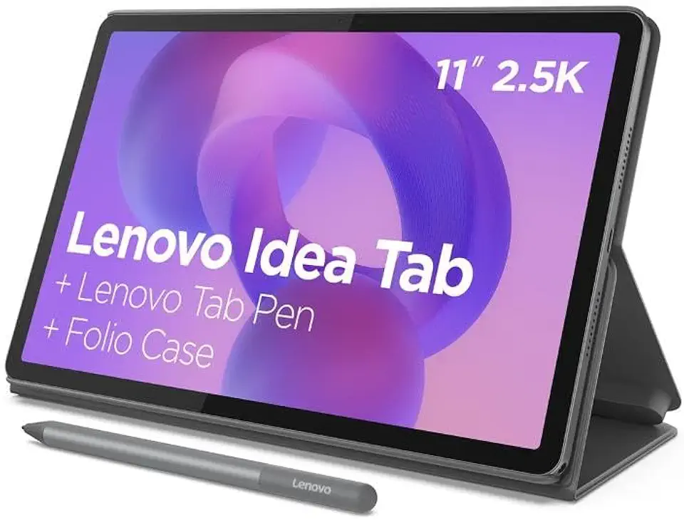 Tablet Lenovo Idea Tab Octa Core 8GB RAM 256GB Com Capa e Caneta Luna Grey - ZAFR0959BR