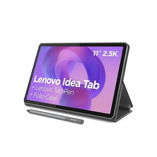Tablet Lenovo Idea Tab Octa Core 8GB RAM 256GB Com Capa e Caneta Luna Grey - ZAFR0959BR