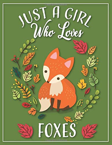 Red Fox Sketchbook - Fox Sketch Book: A blank fox sketch pad, fox gifts for women, fox gift for kids, fox gifts for girls, fox stuff, Just a girl who ... pad, fox themed gift, red fox kids book