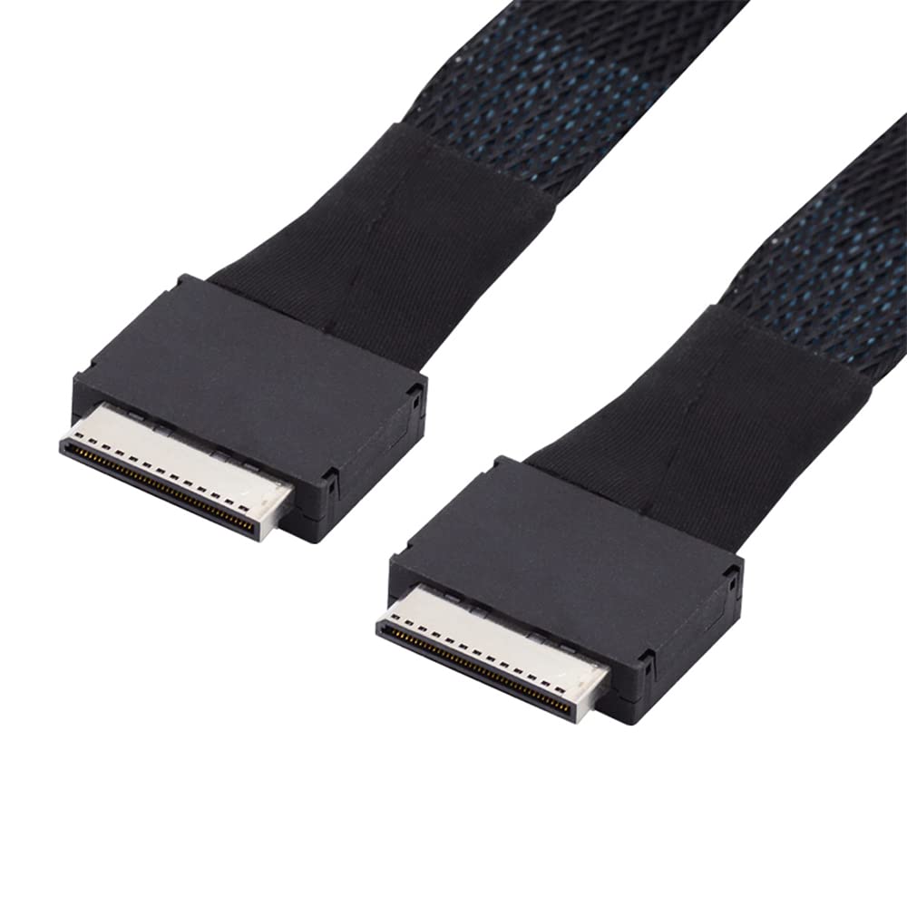 OCuLink PCIe PCI-Express SFF-8611 8X 8-Lane a OCuLink SFF-8611 8X SSD, cavo dati attivo, 50 cm
