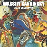 Wassily Kandinsky 2022 Calendar: Russian Expressionism Abstract Canvas Art Collection Squared...