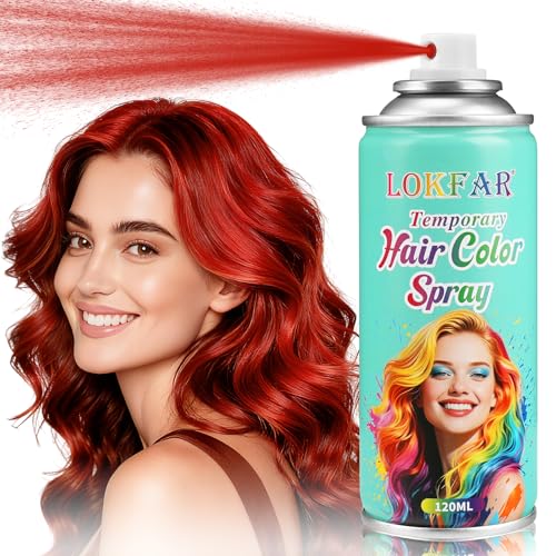 Red Hair Spray Temporary Hair Color Spray para cabello rojo miniatura 1