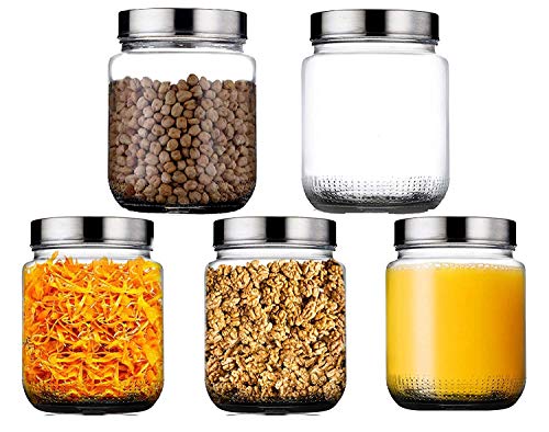 Image of Golden Bird International Airtight seal Glass Barrel Jar 2300 ML Classic Canister for Food and Household Storage jar set (3)