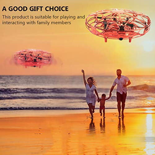 CLISPEED 2 Pcs Mini Drone Ufo Controlado Manualmente Brinquedo Bola Voadora Com Sensor Automático de