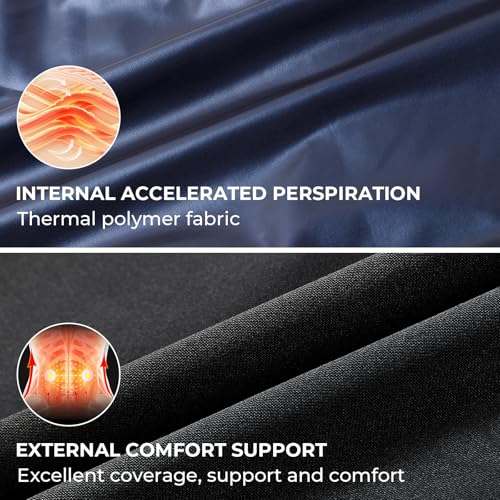 Dulchany Sauna Suit Waist Trimmer for Women Waist Trainer Sweat Band for Stomach Belly Thermo Slimming Belt Workout