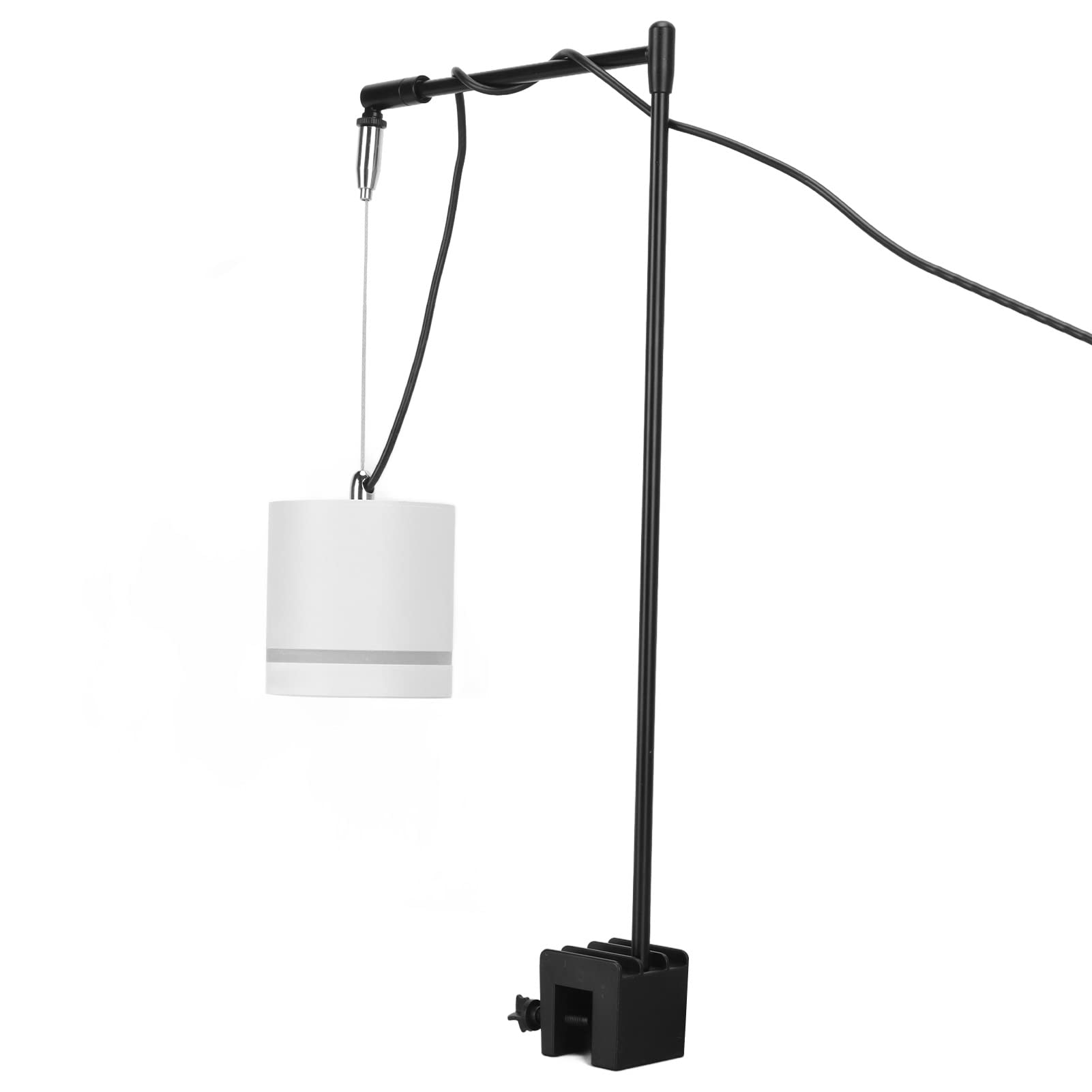 Haofy Lámpara LED para Acuario de Alto Brillo, Ajustable para Crecimiento de Plantas Acuáticas en Peceras, Aleación de Aluminio, 1 Unidad