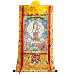Gandhanra Tibetische Thangka-Kunst Avalokiteshvara 1000 Armen