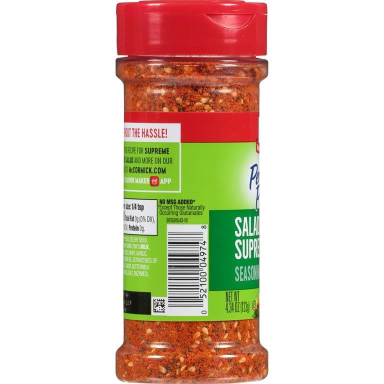 Miniatura 4 de Ensalada Supreme por McCormick, 4.34 oz (1) en caja por Fusion Shop Store