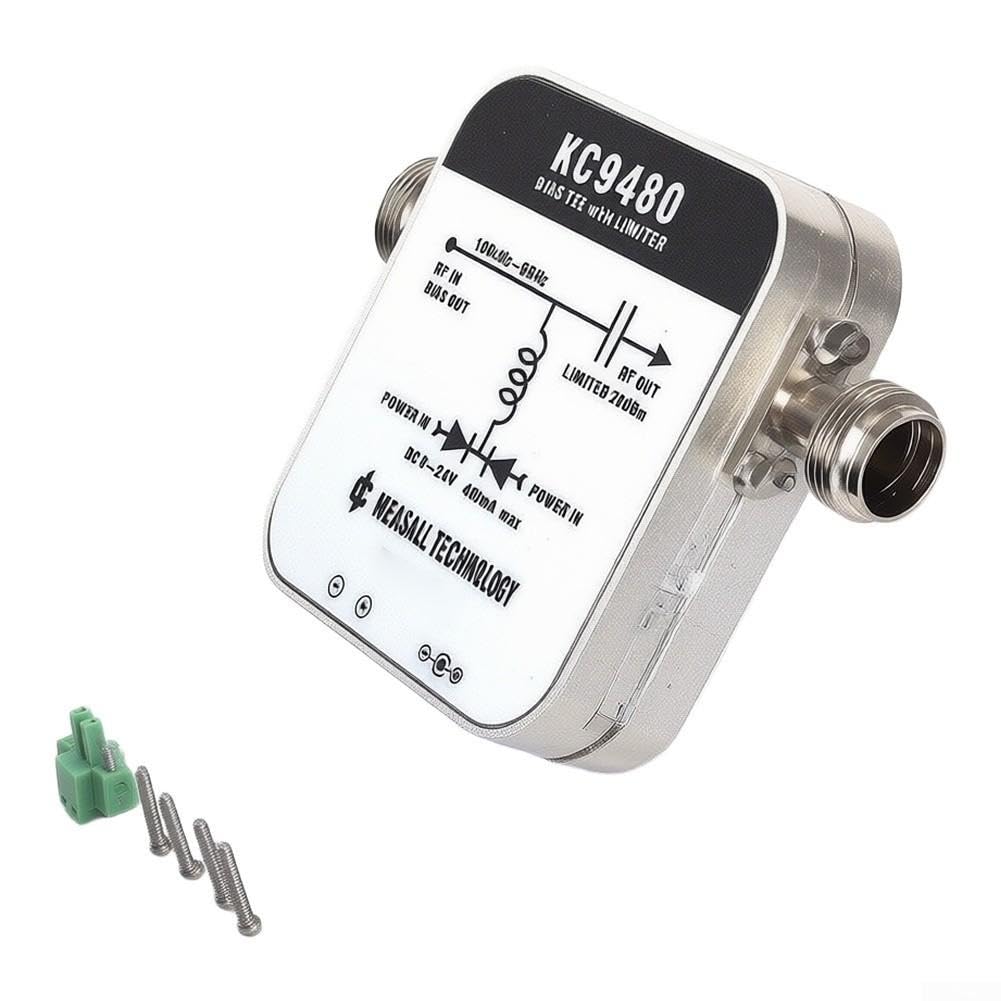 DC Bias Tee, KC9480 Banda Ancha 12-24V Doble Entrada para Fuente de