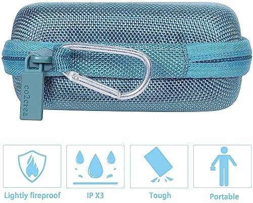 Miniatura 6 de co2CREA Estuche rígido compatible con Anker 621 Nano Power Bank 5,000mAh 12W cargador portátil, Azul, Tapa trasera