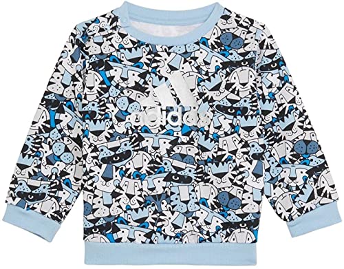 Adidas i AOP Jog FT, Tutina per Bambino e Neonato