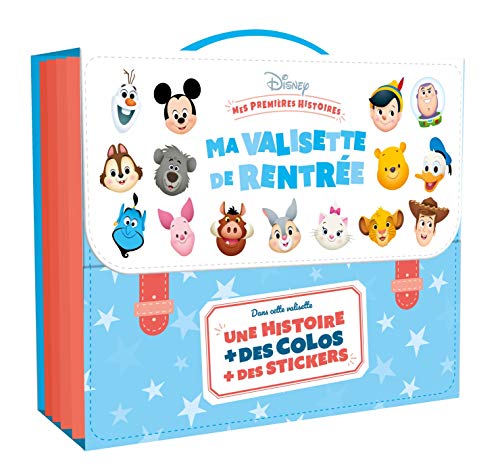 DISNEY - Mes Premières Histoires - Valisette - Vive la rentrée