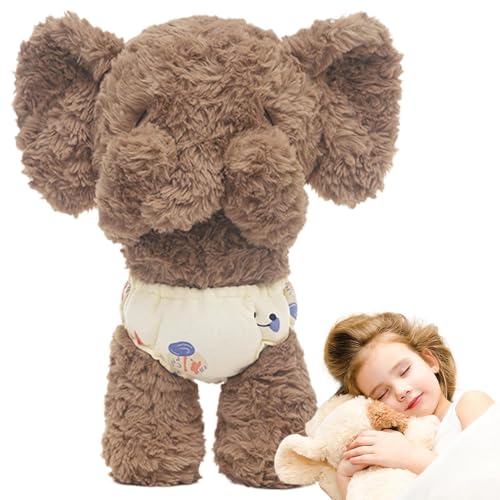 Peluche d'éléphant de 13,7 pouces pour garçon et collection de personnages souples