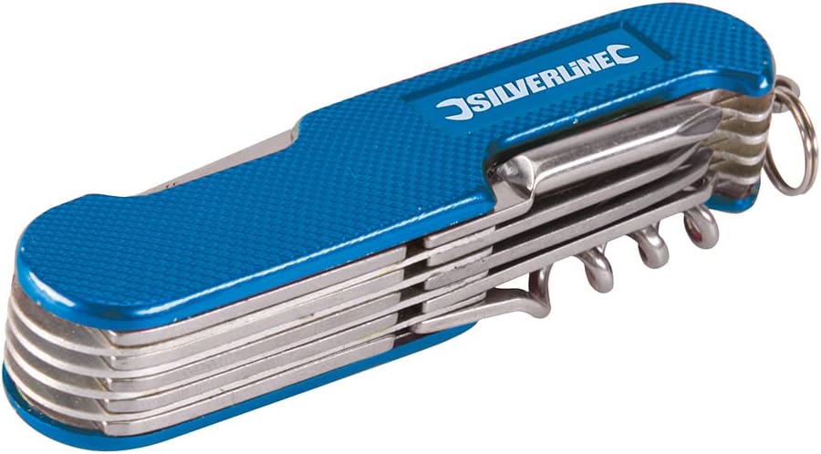 Silverline Pocket Knife 14-Function 75mm (270627)
