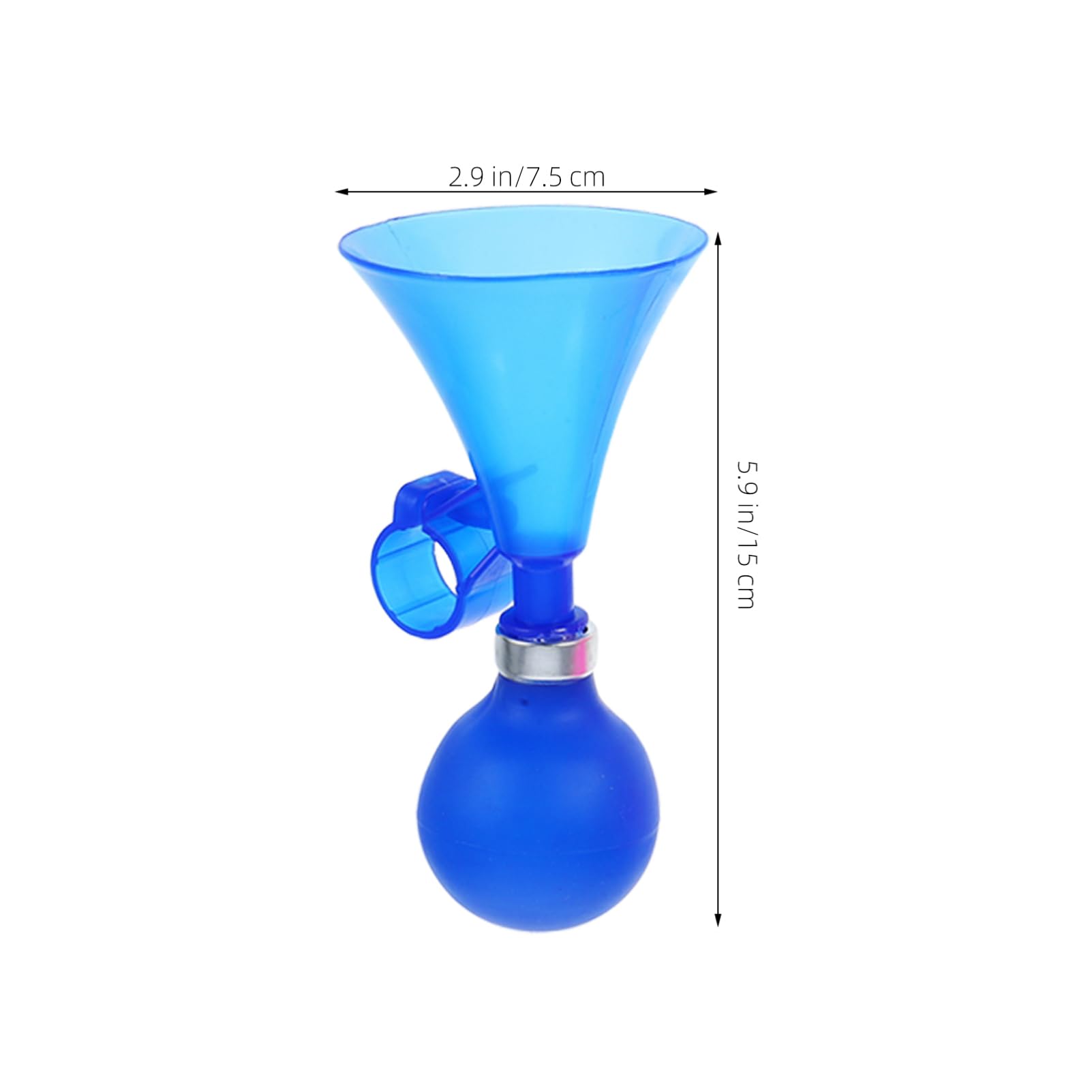 Abaodam 6 Pcs Boys and Girls Bike Bell Handlebar Horn Small Air Horn Ringer Boys and Girls Bike Warning Bell Random