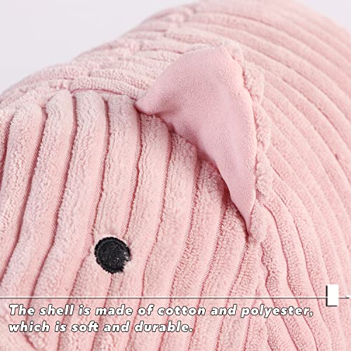 Sanlykate Fabric Decorative Door Stopper, 2.2Lb Cute Interior Animal Doorstops, Anti Collision Heavy Duty Door Stoppers For Home, Book Stopper Weighted Floor Wall Protector, Pig #TOP4