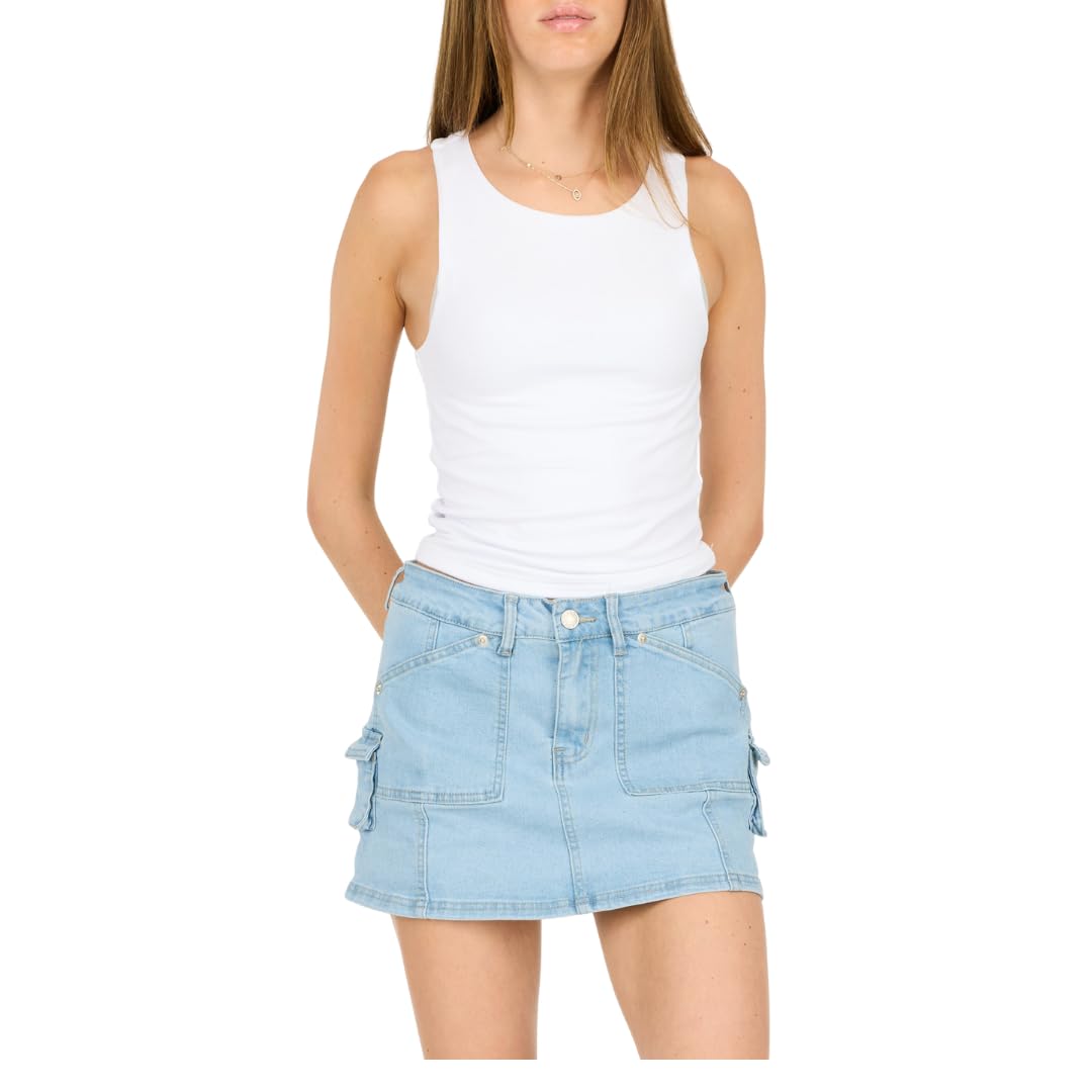 Forever 21 Womens Camo Printed Skirt