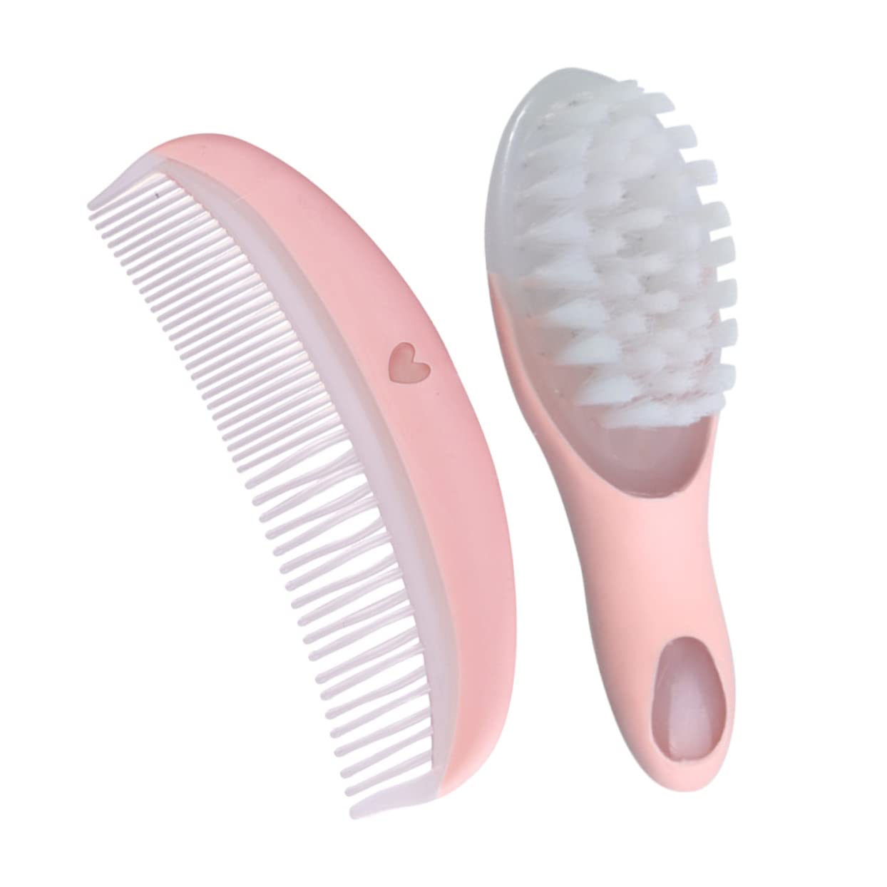 GLEAVI 1 Set Toddler Suit Bath Accessories Set Cleaning Brush Set Baby Cradle Cap Brush Easy Grip Brush Comb Baby Hair Brush and Comb Set 2 Piece Set Hairbrush Hair Comb Bristle Brush Boy